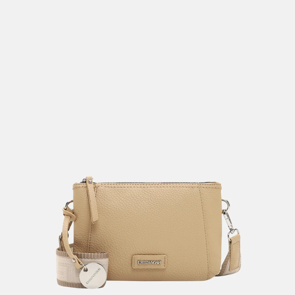 EMILY & NOAH Enna crossbody tas S sand